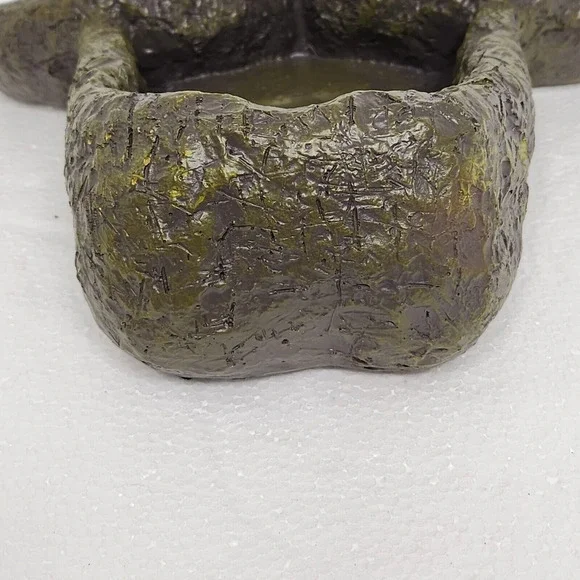 3 Pieces Bird Feeder Hand Painted Fun Outdoor Decor w/ Glow in The Dark Eyes - Picture 7 of 12